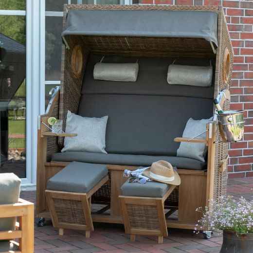 Strandkörbe für den Garten online kaufen casando